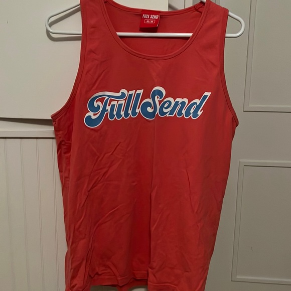 Nelk Boys “Full Send” Salmon Colored Muscle Tank - Picture 1 of 3